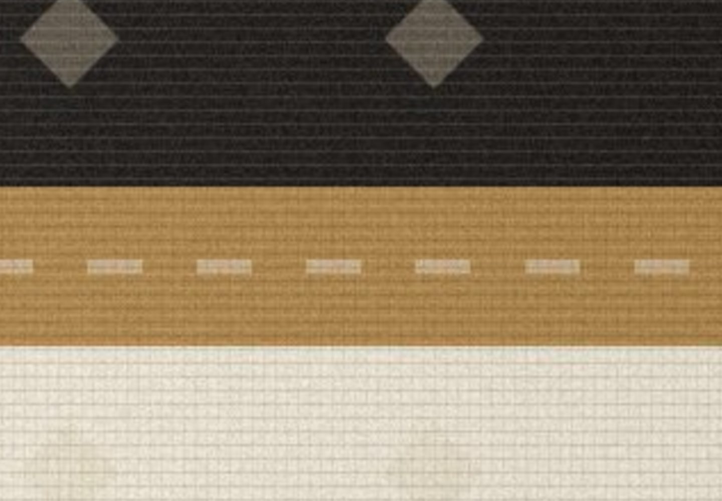 Hand woven rug weft texture macro detail
